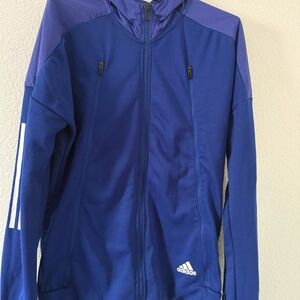 Adidas Royal Blue Athletic Jacket
